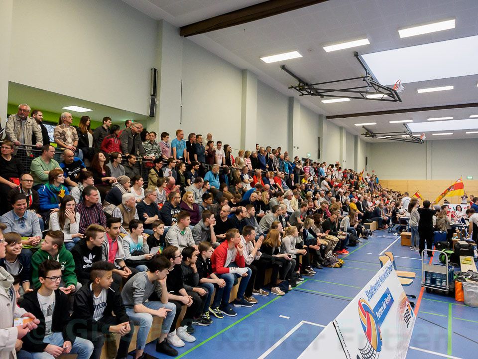 Eine derart volle Sportarena wünschen sich die VCN-Verantwortlichen für den kommenden Samstag. Foto: VC Neuwied.